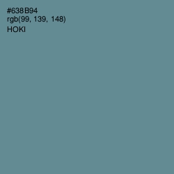 #638B94 - Hoki Color Image
