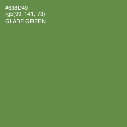 #638D49 - Glade Green Color Image