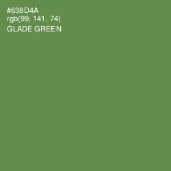 #638D4A - Glade Green Color Image