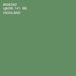 #638D62 - Highland Color Image