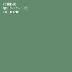 #638D6C - Highland Color Image