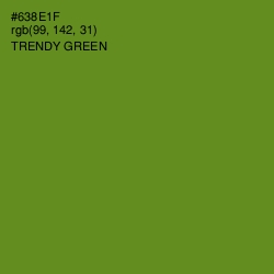 #638E1F - Trendy Green Color Image