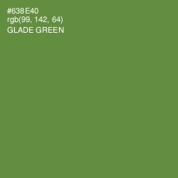 #638E40 - Glade Green Color Image