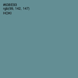 #638E93 - Hoki Color Image