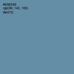 #638EA5 - Bermuda Gray Color Image