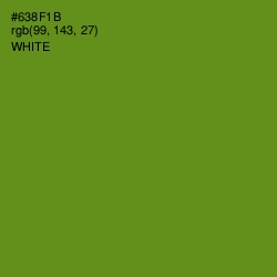 #638F1B - Trendy Green Color Image