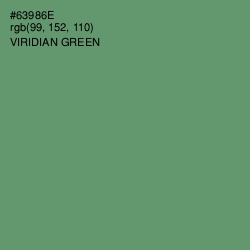 #63986E - Viridian Green Color Image