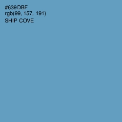 #639DBF - Ship Cove Color Image