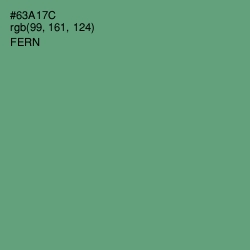 #63A17C - Fern Color Image