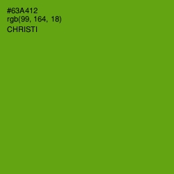 #63A412 - Christi Color Image