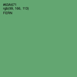 #63A671 - Fern Color Image