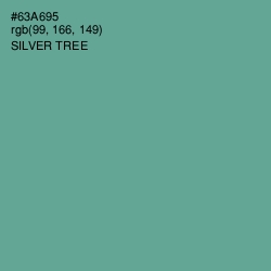 #63A695 - Silver Tree Color Image