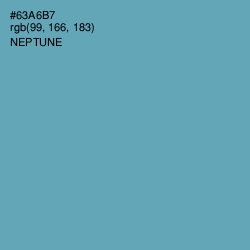 #63A6B7 - Neptune Color Image