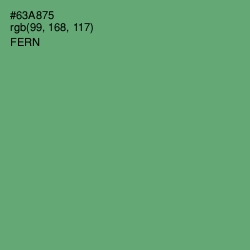 #63A875 - Fern Color Image
