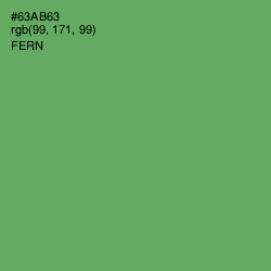 #63AB63 - Fern Color Image