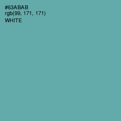 #63ABAB - Gumbo Color Image