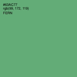 #63AC77 - Fern Color Image