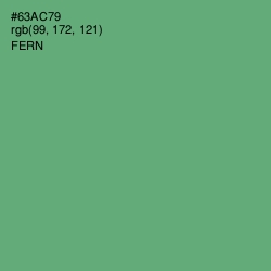 #63AC79 - Fern Color Image