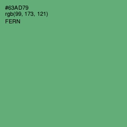 #63AD79 - Fern Color Image