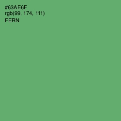 #63AE6F - Fern Color Image