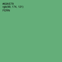 #63AE79 - Fern Color Image