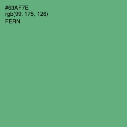 #63AF7E - Fern Color Image