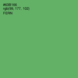 #63B166 - Fern Color Image