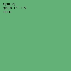 #63B176 - Fern Color Image