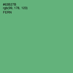 #63B27B - Fern Color Image