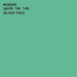 #63B895 - Silver Tree Color Image