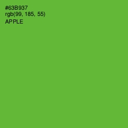 #63B937 - Apple Color Image