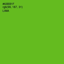 #63BB1F - Lima Color Image