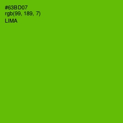 #63BD07 - Lima Color Image