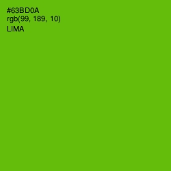 #63BD0A - Lima Color Image