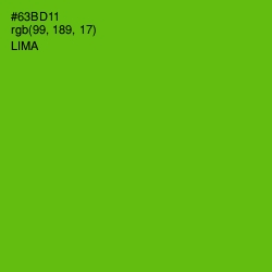 #63BD11 - Lima Color Image