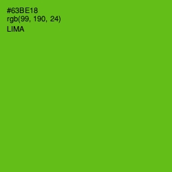 #63BE18 - Lima Color Image