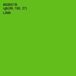 #63BE1B - Lima Color Image