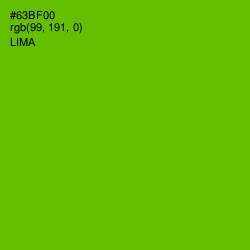 #63BF00 - Lima Color Image