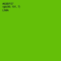 #63BF07 - Lima Color Image