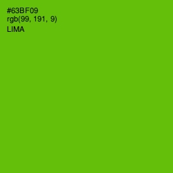 #63BF09 - Lima Color Image