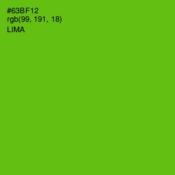 #63BF12 - Lima Color Image