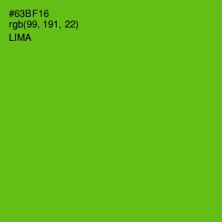 #63BF16 - Lima Color Image
