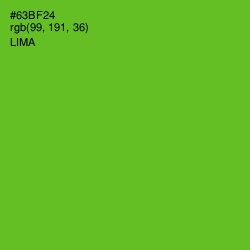 #63BF24 - Lima Color Image