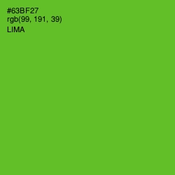 #63BF27 - Lima Color Image