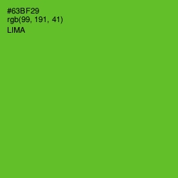 #63BF29 - Lima Color Image