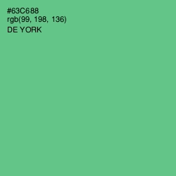 #63C688 - De York Color Image