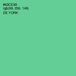 #63CE95 - De York Color Image