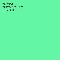 #63F6A5 - De York Color Image