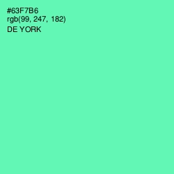 #63F7B6 - De York Color Image