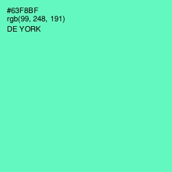 #63F8BF - De York Color Image